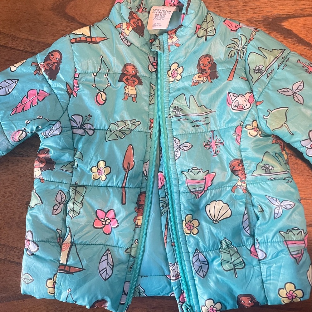 Moana puffer sweater